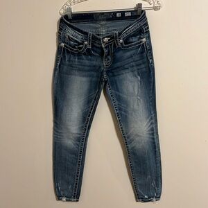Miss Me Skinny Jeans Size 28 short